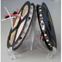 Digital Flexible Led strip WS2811 ic RGB smd 5050 30 leds per meter DC12V IP67 High brightness