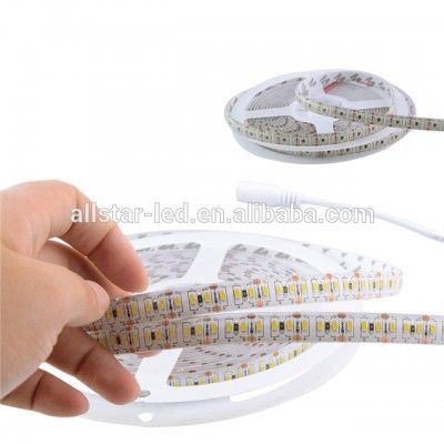 3014 SMD DC12V 204 LEDs /M 5M Super Bright Led Strip Waterproof Flexible Blue White Color Leds Strip Lighting