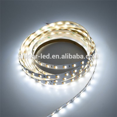 5m/reel 24V Samsung 5630 5730 smd CCT led strip light color temperature adjustable and dimmable strip 112leds/m