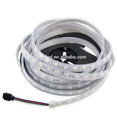 IP67 Waterproof 5M 300 LED 5050 LED strip 12V LED flexible strip light, Silicone waterproof cannula, work in the water